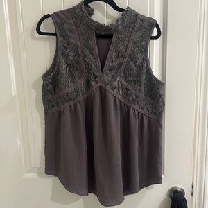 Large grey blouse from Maurice’s